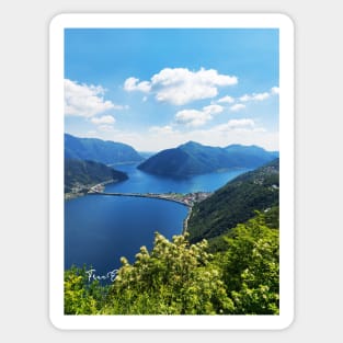 Lago di Lugano Sticker